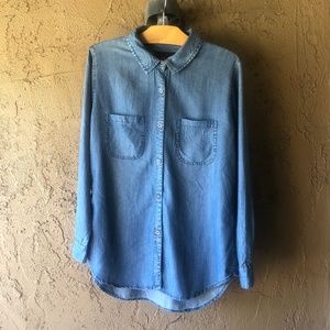 Rails Blue Carter Denim Button Down Shirt